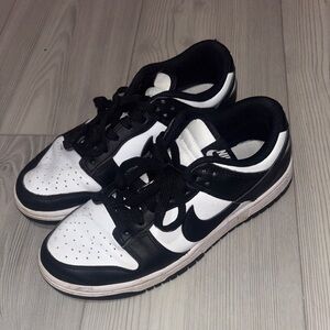 Nike Black and White Low-Top Sneakers